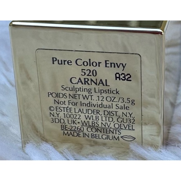 NEW Estée Lauder Full-Size Pure Color Envy 520 Carnal Sculpting Lipstick - Picture 5 of 15